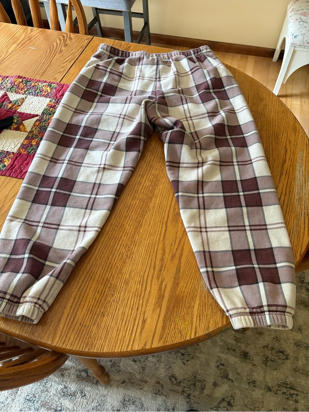 Aritzia TNA Cozy Fleece Boyfriend Sweatpants size Large